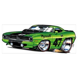 Wall Art  Posters  70 Plymouth Cuda Poster