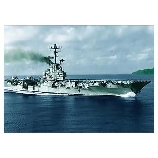 CV 66 USS America Poster