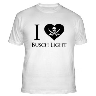 Love Busch Light T Shirts  I Love Busch Light Shirts & Tees