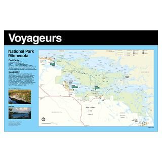 Wall Art  Posters  Voyageurs National Park Poster