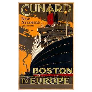 Wall Art  Posters  Cunard Line, New Steamers