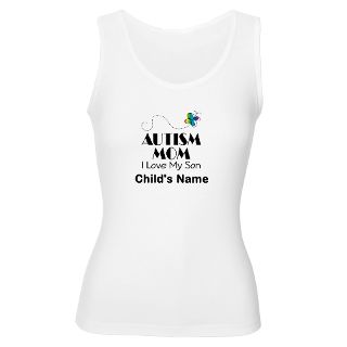 Aspergers Gifts  Aspergers Tank Tops  Personalized Autism Mom