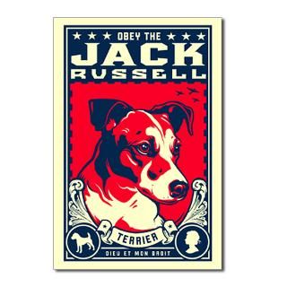 Jack Russell Christmas Postcards