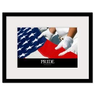 Military Poster Only our individual faith in free Framed Print