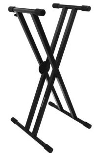 On Stage Classic Double x Keyboard Stand Keyboard Stand New