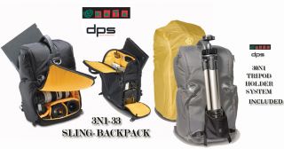 Kata 3n1 33 3in1 Camera Bag Backpack Tripod Holder