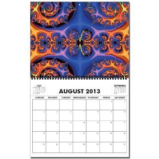 Fractal 2013 Wall Calendar by marieterry