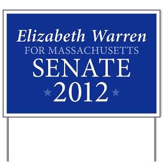 Gifts  Democrat 2016 Yard Signs  Warren Senate 2012 Yard Sign