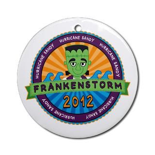 Hurricane Sandy Frankenstorm 2012 Ornament (Round) by 1512blvd