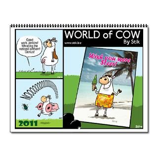2011 Gifts > 2011 Home Office > World of Cow Wall Calendar 2011