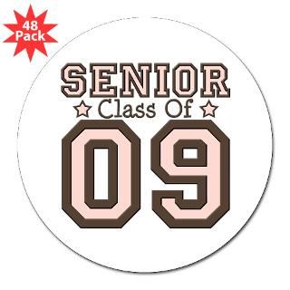 Senior Class of 2009 Round Sticker for $30.00