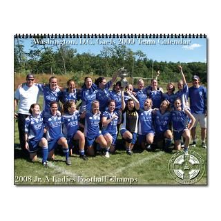 Camogie Gifts  Camogie Home Office  D.C. Gaels 2009 Wall Calendar