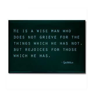 Wise Man Rectangle Magnet  Quotes of Old  Positive Outlooks
