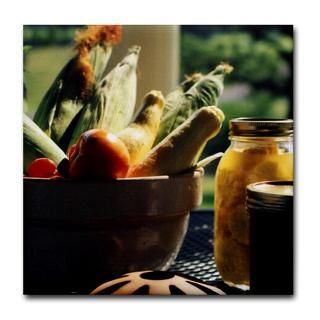 garden harvest tile coaster $ 5 99 qty availability product number