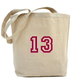 Baseball Gifts  Baseball Bags  Number 13 Tote Bag