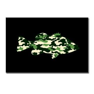 CAMO BASS Postcards (Package of 8) for $9.50