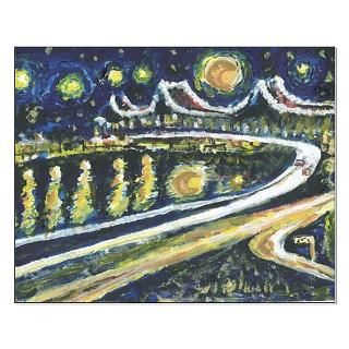 Starry Night Cresent City Connection  Un Framed Prints  New