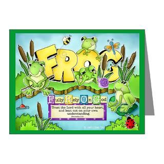 Gifts > Note Cards > F.R.O.G. Note Cards (Pk of 10)