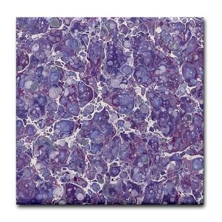 Purple Marble Ceramic Tile, Coaster Tile Coaster > Marble & Granite