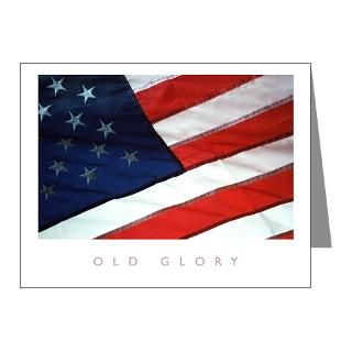 Of July Note Cards  American Flag Old Glory Note Cards (Pk of 10