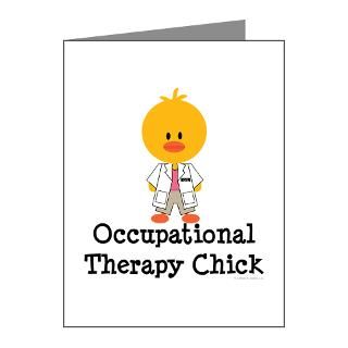 Chick Note Cards  Occupational Therapy Chick Note Cards (Pk of 10