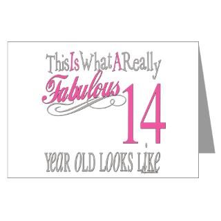 14 Gifts  14 Greeting Cards  14th Birthday Gifts Greeting Card