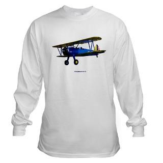 Boeing PT 17 Stearman Long Sleeve T Shirt by Aircraft_TT