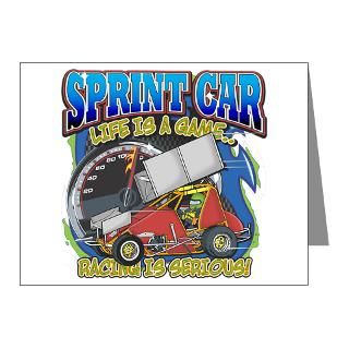 Gifts  Auto Note Cards  Sprint Car Life Note Cards (Pk of 20