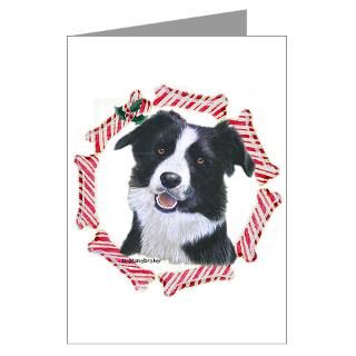 Greeting Cards  Border Collie Christmas Greeting Cards (Pk of 20