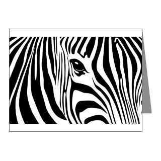 Animal Gifts  Animal Note Cards  Zebra Art Note Cards (Pk of 20)