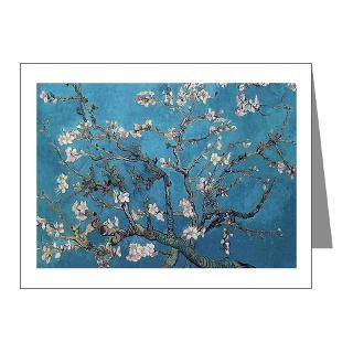 Blossoming Almond Tree 1890 Note Cards (Pk of 20) by mangomoonstudio