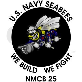 NMCB 25 US Navy Seabees Mug