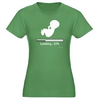 Baby Buffering33% Womens Fitted T Shirt (dark) for