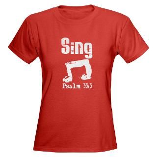 shirts  Sing Psalm 333 Womens Dark T Shirt