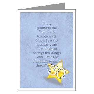 12 Step Gifts  12 Step Greeting Cards  30th Serenity
