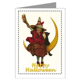 Witchy Halloween Greeting Cards (Pk of 10)  Victorian Halloween