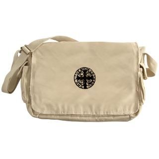 St.Benedict Metal Messenger Bag for $37.50