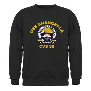 Gifts  A 4 Sweatshirts & Hoodies  USS Shangi La CVA 38 Sweatshirt