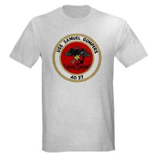 shirts  USS Samuel Gompers (AD 37) Light T Shirt