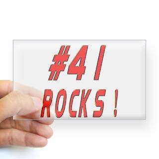 41 Rocks Rectangle Decal for $4.25