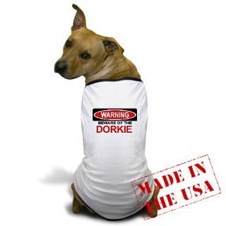 Beware Of Gifts  Beware Of Pet Apparel  DORKIE Dog T Shirt