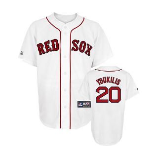 Kevin Youkilis Jersey Youth Majestic Home White R for $46.99