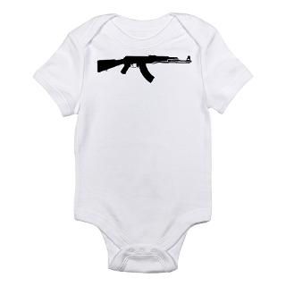 AK 47 Infant Bodysuit