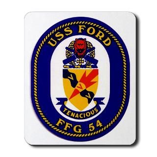 Gifts  Aircraft Carrier Home Office  USS Ford FFG 54 Mousepad