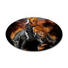 Ghost Cowboy Horse Rider Sticker by GhostHorseCowboy