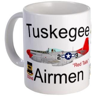 Tuskegee Airmen P 51 Mustang Mug