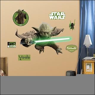 Entertainment Gifts  Entertainment Wall Decals  Yoda   54x43