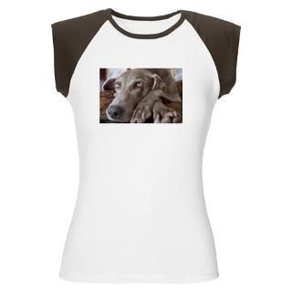 Womens Cap Sleeve T Shirt w/crossed paws image
