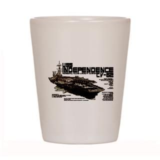 USS Independence CV 62 Shot Glass for $12.50