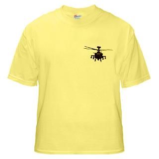 Longbow Apache AH 64 Yellow T Shirt